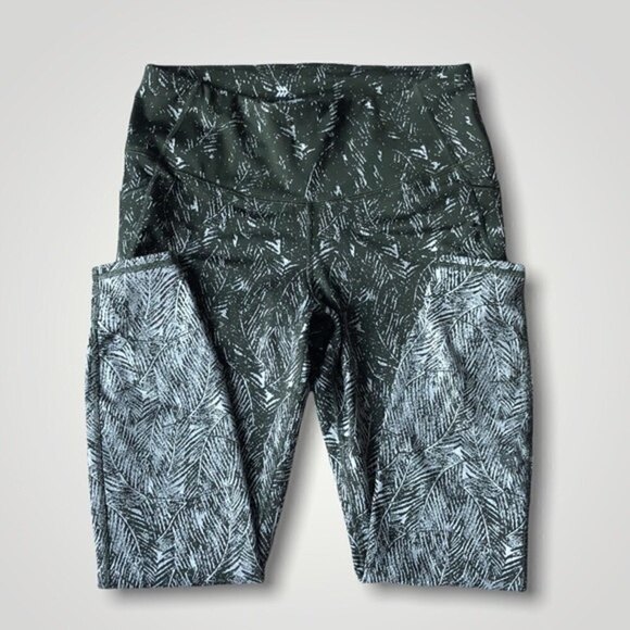 All in motion leggings textured high waist intarsia textured ombre print legging - Picture 4 of 15